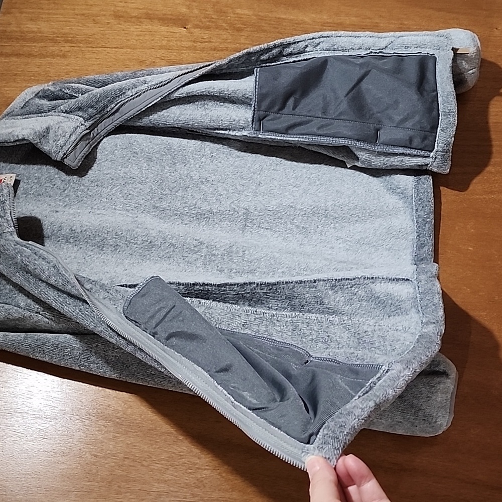 Gerry, Gray Women's Fleece Jacket, Large - Picture 6 of 6